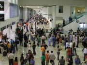 aeropuerto mucha gente