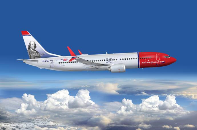 Image result for norwegian airlines emision