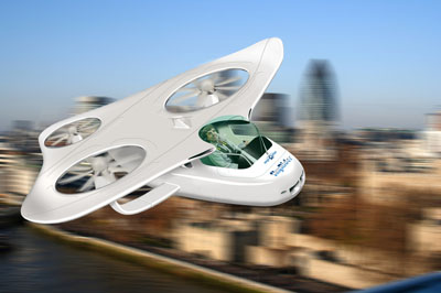 El cofundador de Google quiere hacer realidad el sueño del coche volador