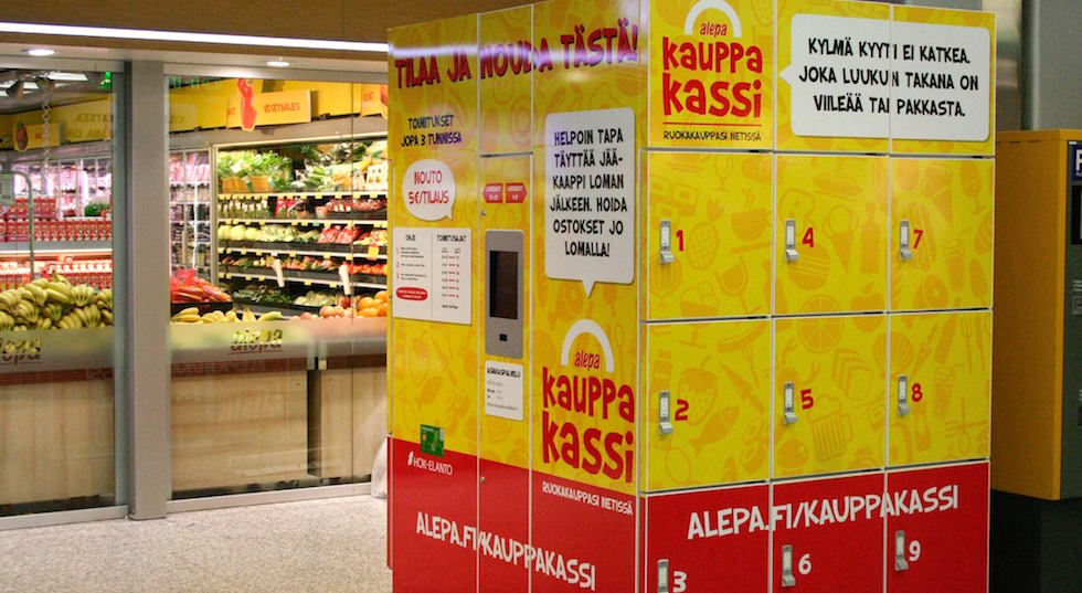 Novedoso servicio del aeropuerto de Helsinki: se pueden hacer compras de supermercados online y retirarlos al arribar