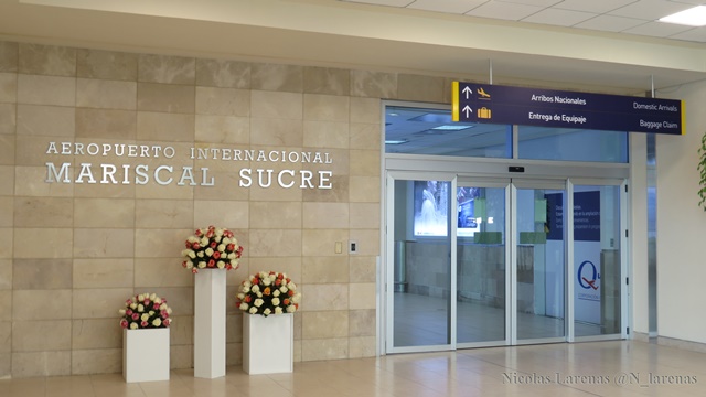 Ecuador: Inauguran ampliación del Aeropuerto Mariscal Sucre