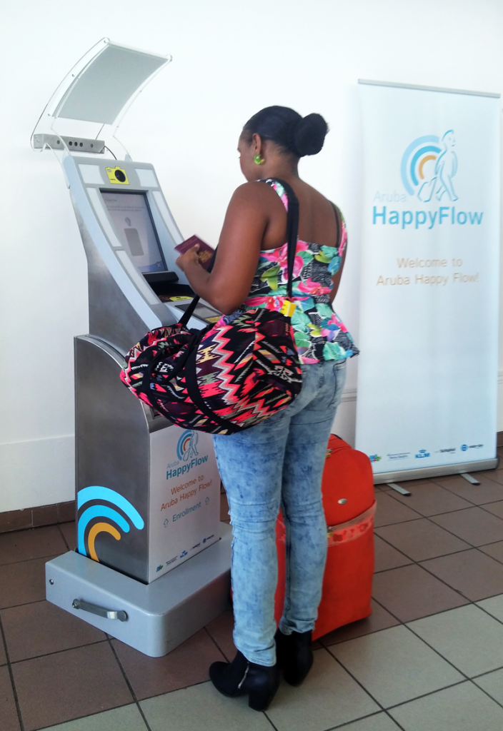 Aruba Happy Flow Check-in Kiosk