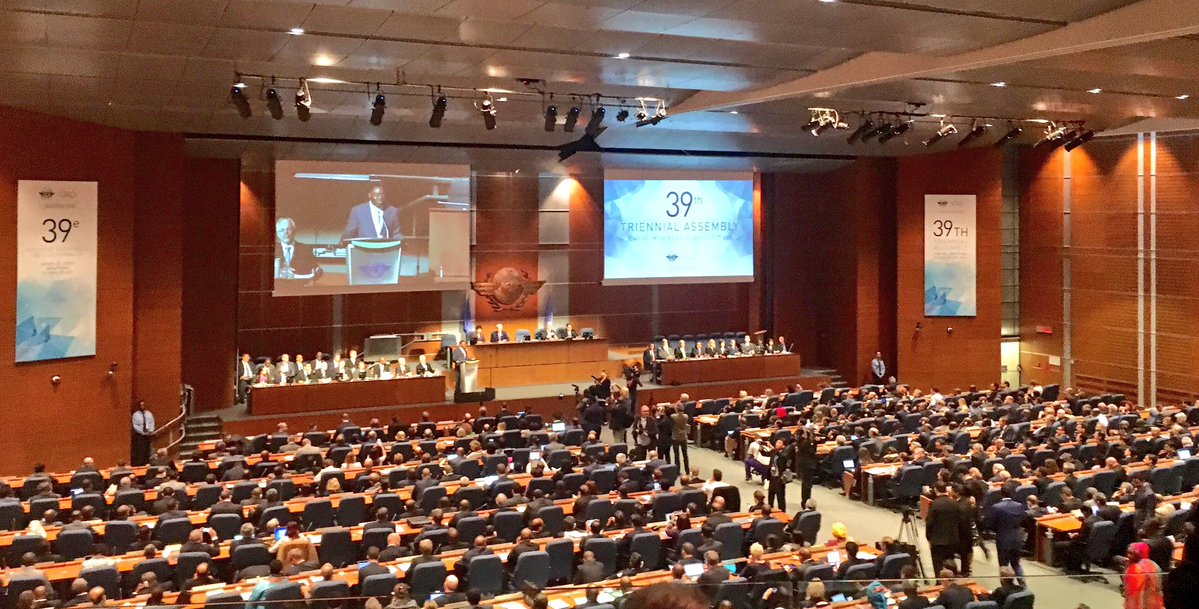 Avances en 39 perÃ­odo de sesiones asamblea de la OACI