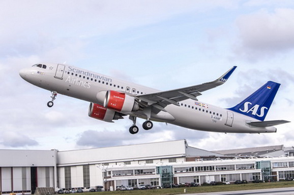 SAS introduce en su flota el primer A321LR