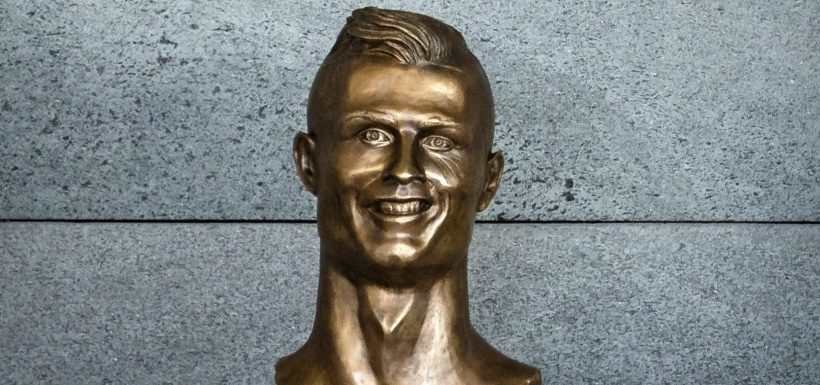 Trabajador de aeropuerto que esculpió busto de Cristiano Ronaldo: "No he recibido crÃ­ticas"