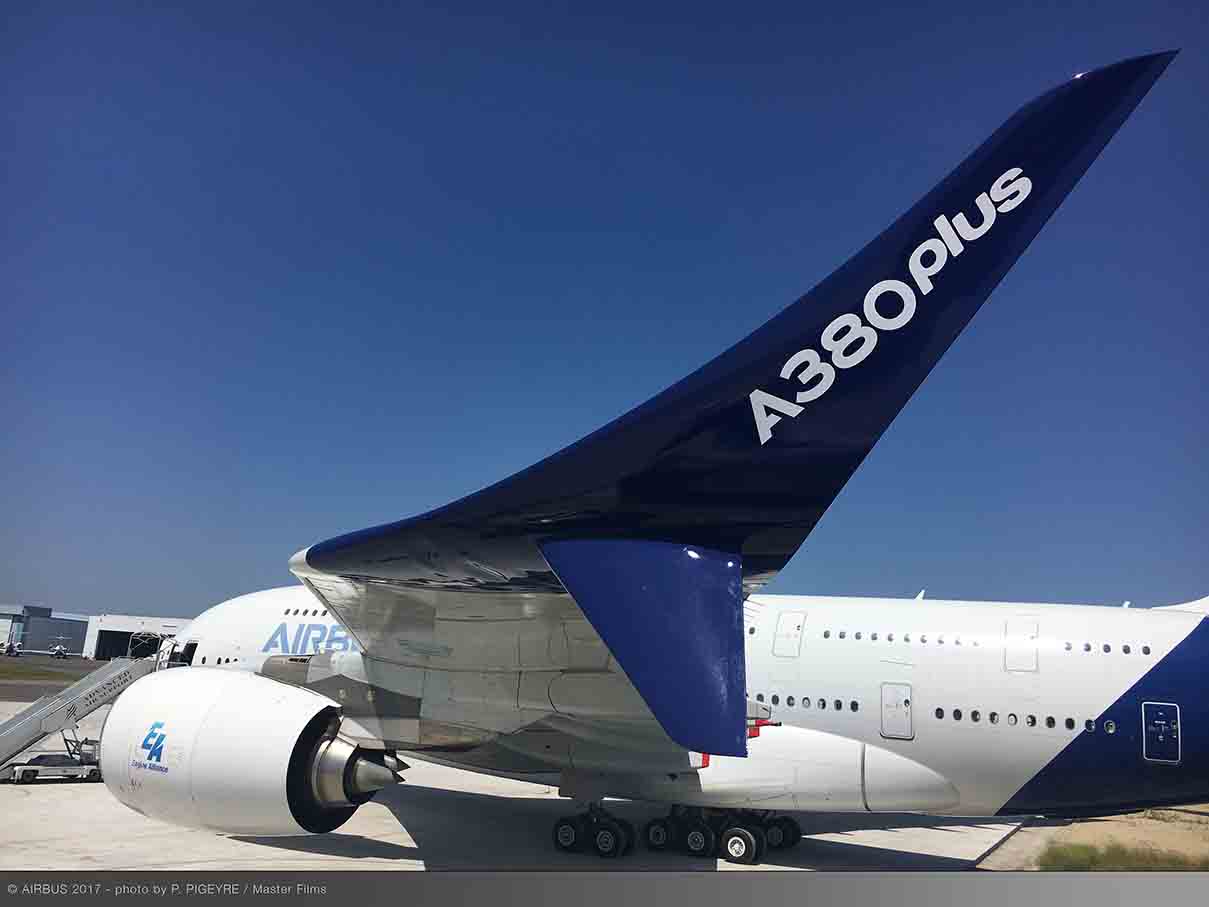“Mais eficiente e econÃ´mico”: Airbus apresenta A380plus