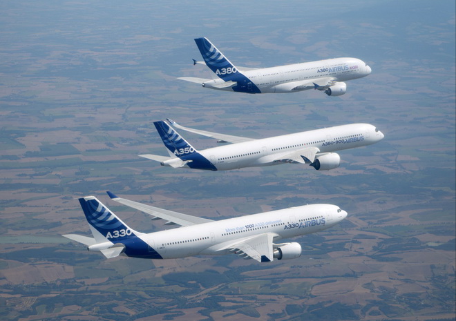 Airbus pedidos y entregas de aviones enero 2018