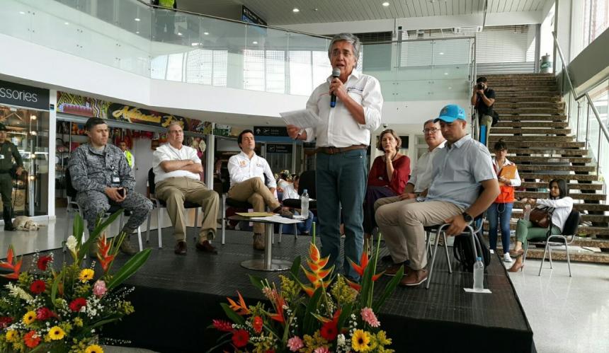 Colombia: Entregan obras de ampliación y modernización en el aeropuerto internacional de Montería