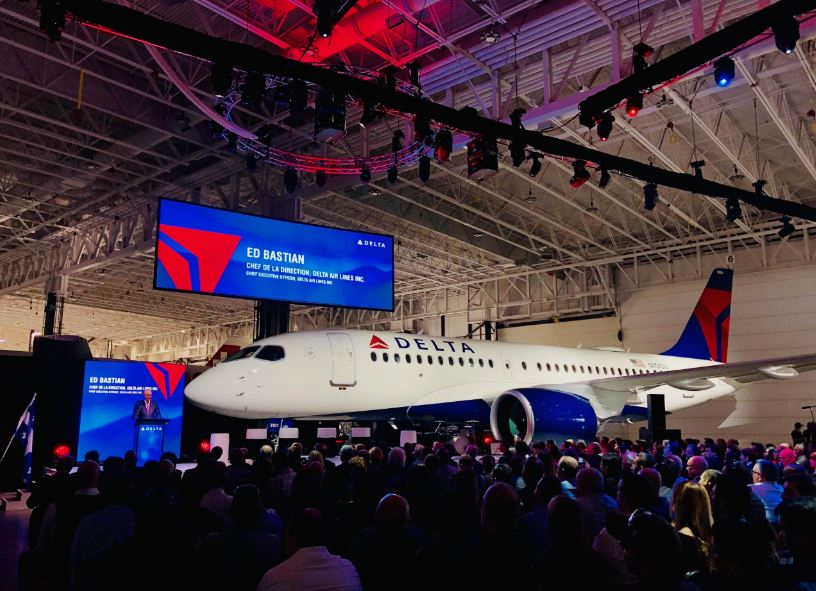 Delta inducts first Airbus A220-100 to its fleet