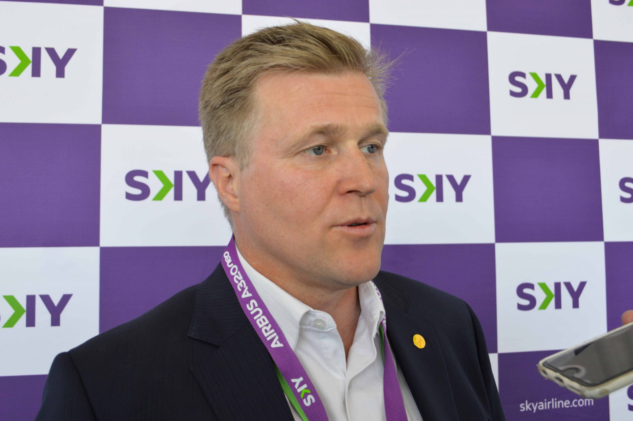 Presidente de Sky Airlines, Holger Paulmann, no descarta realizar fusión con Avianca