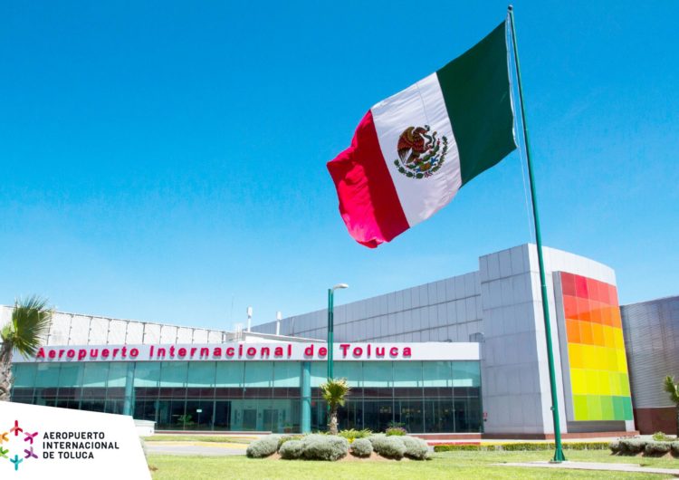 Aeropuerto de Toluca sigue incrementando carga doméstica pese coronavirus