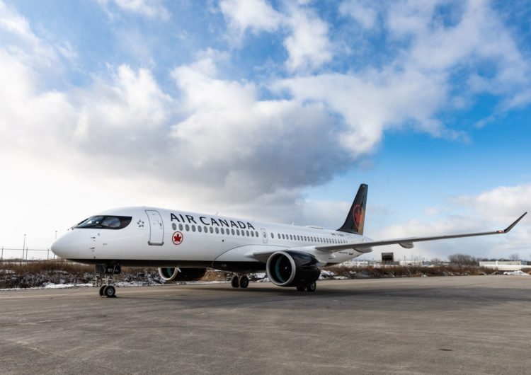 El A220-300 debutará en Sudamérica de la mano de Air Canada
