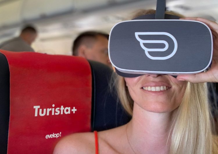 La aerolínea Evelop! introduce la realidad virtual en sus vuelos