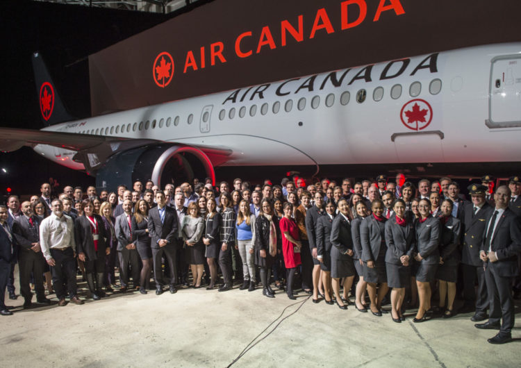 Por séptimo año consecutivo, Air Canada es nombrada como uno de los principales empleadores en Montreal