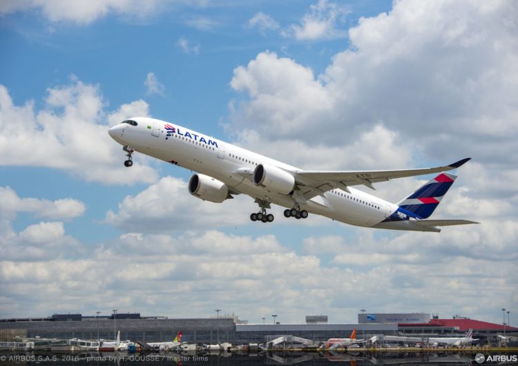 LATAM Brasil reanudará vuelos a México en julio; desplegará el A350 XWB