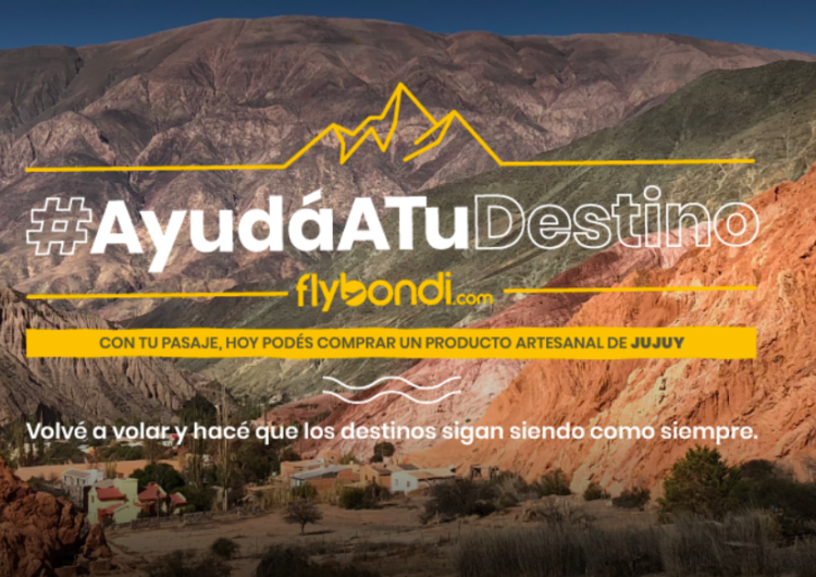 Flybondi recibió reconocimientos por su campaña “Ayudá a tu destino”