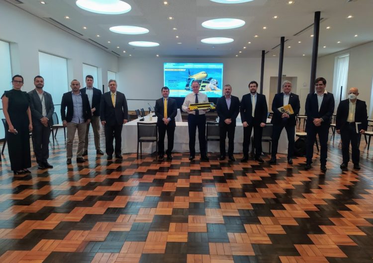 Representantes do Grupo Zurich e Itapemirim se reúnem com o governador para alinhar início das operações da nova cia aérea