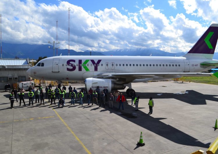 SKY se transforma en la primera aerolínea low cost de América en contar con una flota 100% amigable con el medio ambiente