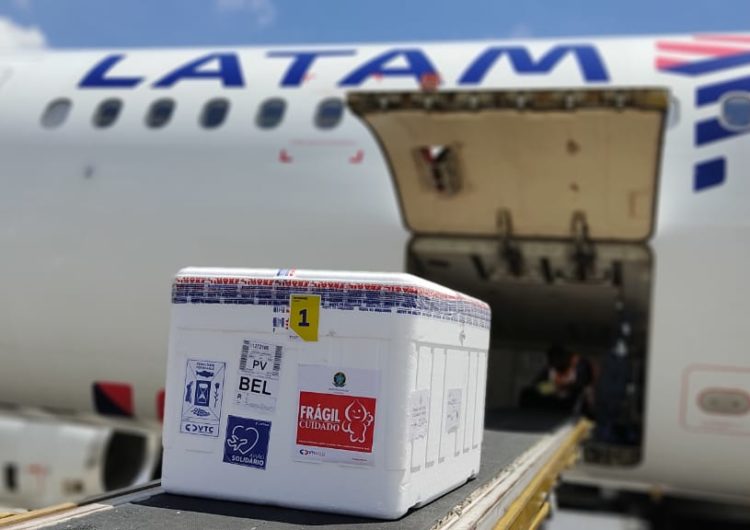 LATAM continuará transportando vacunas gratis en los mercados domésticos de sus filiales durante todo el 2021