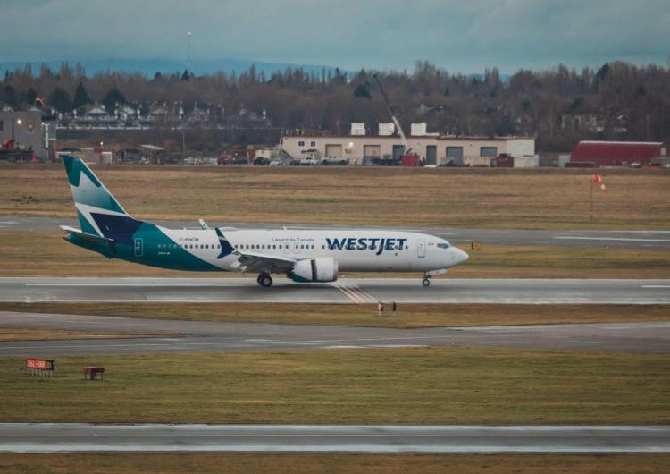 WestJet aterriza en el aeropuerto londinense de Heathrow