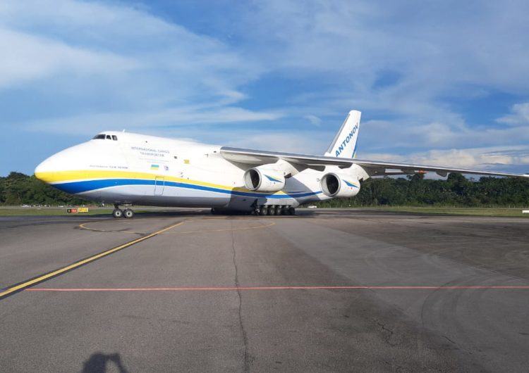 Belém recebe a segunda maior aeronave cargueiro do mundo