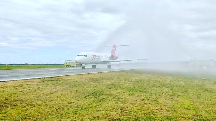 Jetair Caribbean realiza vuelo inaugural desde Curazao a Santo Domingo