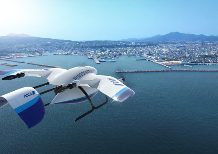 ANA se asocia con Wingcopter para impulsar las entregas con drones