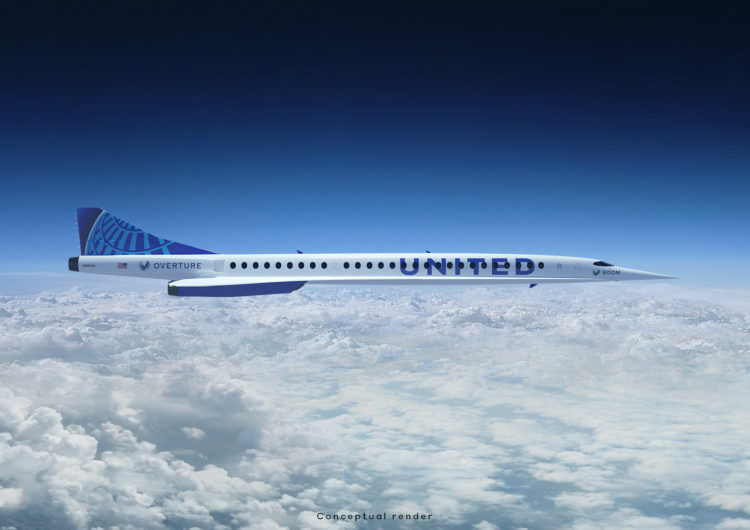 United Adding Supersonic Speeds with New Agreement to Buy Aircraft from Boom Supersonic