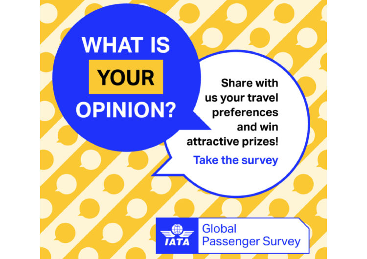 Cuéntanos tu experiencia en la Encuesta Global de Pasajeros de IATA
