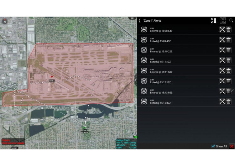 Inician prueba de sistema de detección de drones en el aeropuerto de Miami