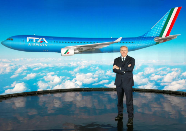 En 2022, ITA Airways operará con una red de 58 destinos y 74 rutas