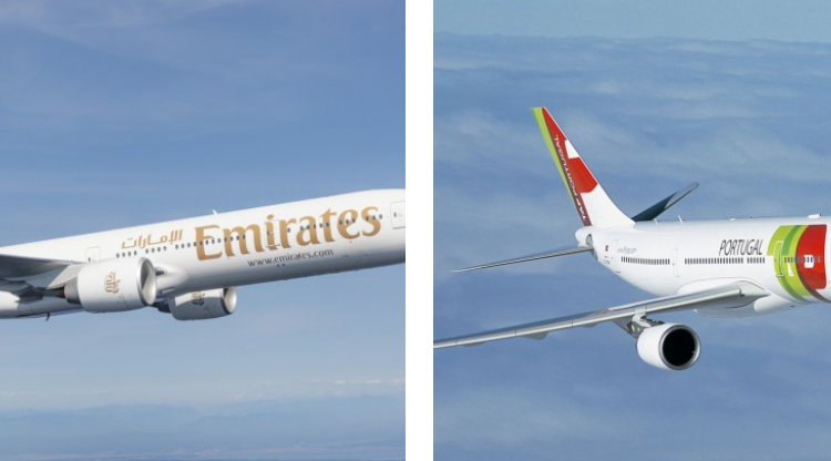 Emirates and TAP Air Portugal expand codeshare across Asia, South America & Africa