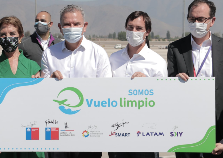 Chile: Ministerios de Transportes y Energía lanzan junto a las líneas aéreas el programa “Vuelo Limpio” de eficiencia energética