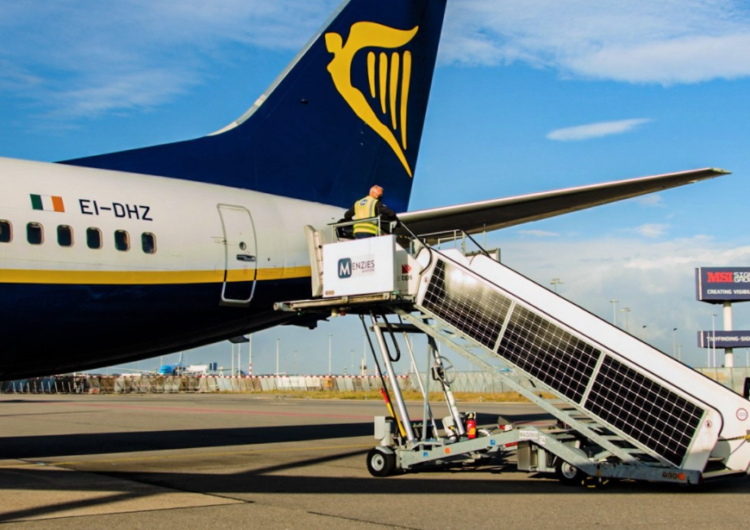 Ryanair lanza su nuevo handling eléctrico