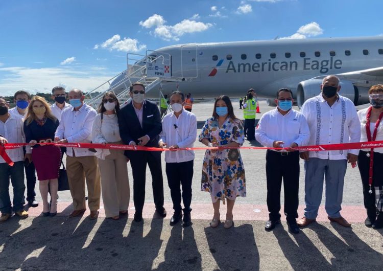 American Airlines inaugura nueva ruta Miami – Chetumal