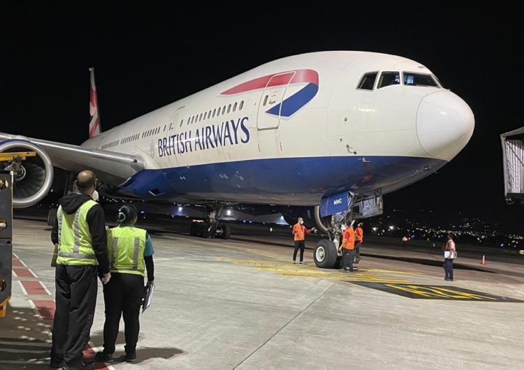 British Airways regresa al Aeropuerto Juan Santamaría