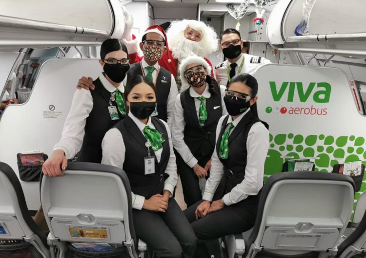 Viva Aerobus sorprendió en esta Navidad a sus pasajeros y colaboradores