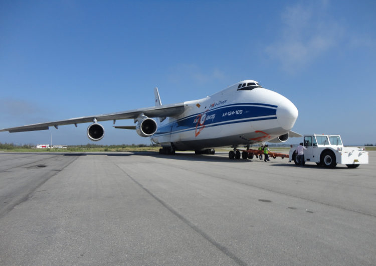 Aeroporto Internacional de Cabo Frio recebe segundo maior avião de carga civil do mundo nesta quinta-feira