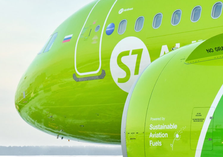 “El futuro de la aviación ecológica”: S7 se convierte en la primera aerolínea rusa en realizar un vuelo con biocombustible