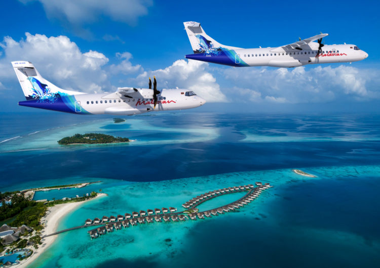 Maldivian encarga tres aviones ATR