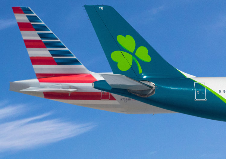 American Airlines y Aer Lingus lanzan un nuevo acuerdo de código compartido