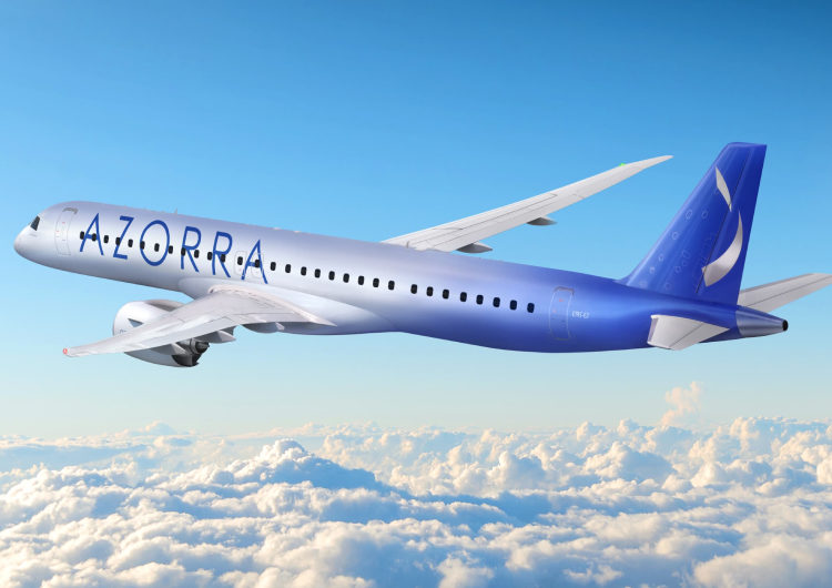 Azorra ordena 20 aviones Embraer E2