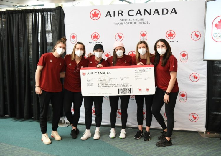 Air Canada marca el camino del equipo canadiense en los Juegos Olímpicos y Paralímpicos de Invierno de Pekín 2022
