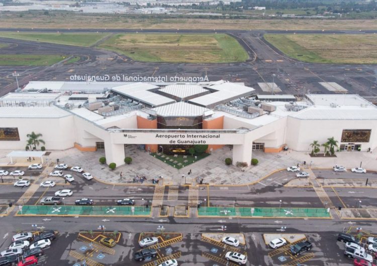 Aeropuerto Internacional de Guanajuato: Así aumentaron los pasajeros en 2021