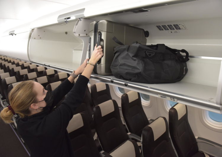 Swiss recibió su primer Airbus A320neo con la cabina Airspace