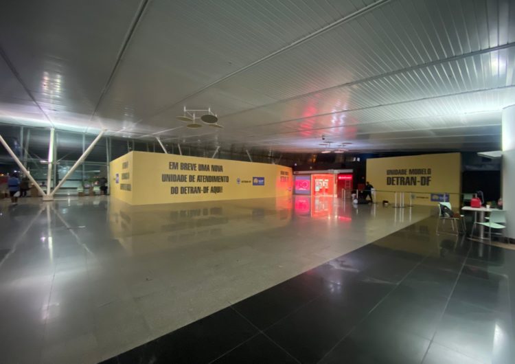 Detran vai instalar unidade de atendimento no aeroporto de Brasília