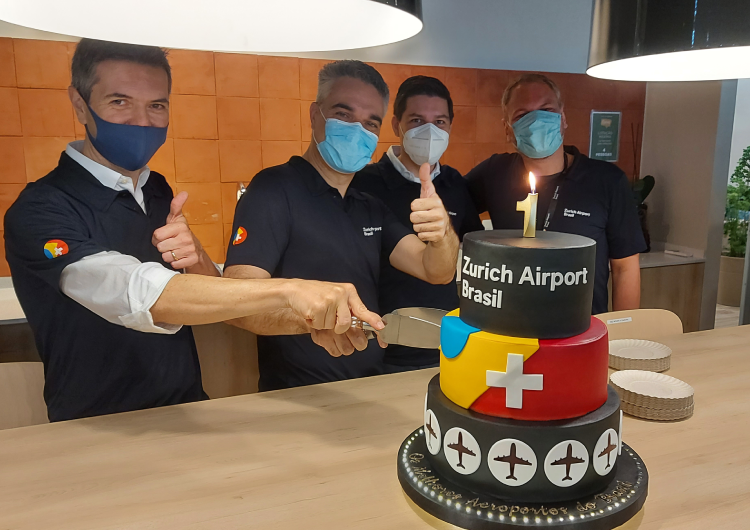 Zurich Airport Brasil celebra aniversário de 1 ano e já opera 2 dos 3 melhores aeroportos do Brasil