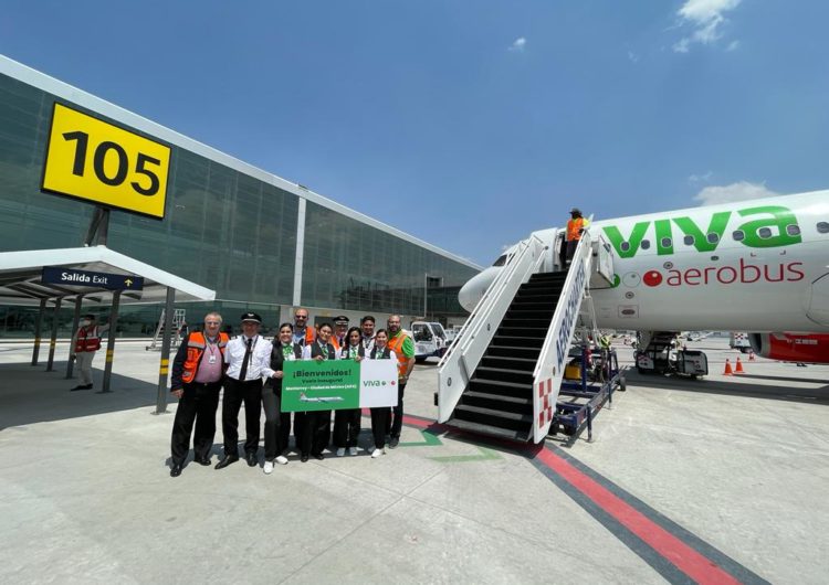 Viva Aerobus inicia operaciones en AIFA