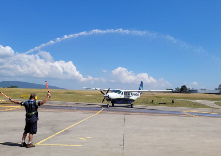 Com presença de ONG de Jundiaí, Azul Conecta recebe quinta aeronave Cessna Grand Caravan EX