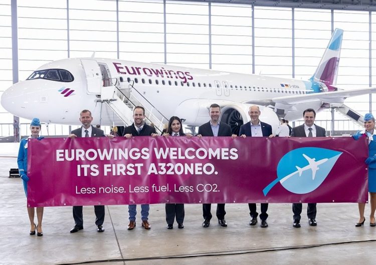 Eurowings Recibe su Primer A320neo